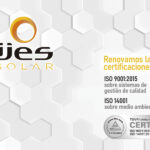 Ijes Solar renouvelle ses certifications ISO dans son engagement pour la qualité